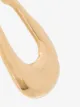 Jil Sander gold-tone hoop earrings