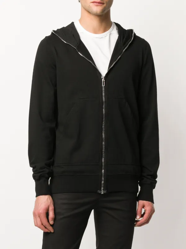 rick owens zip up jacket