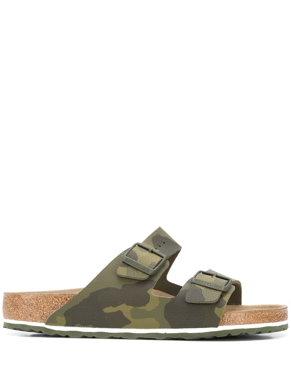 фото Birkenstock сандалии с пряжками и камуфляжным принтом