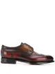 Image 1 of Santoni lace-up perforated detail brogues