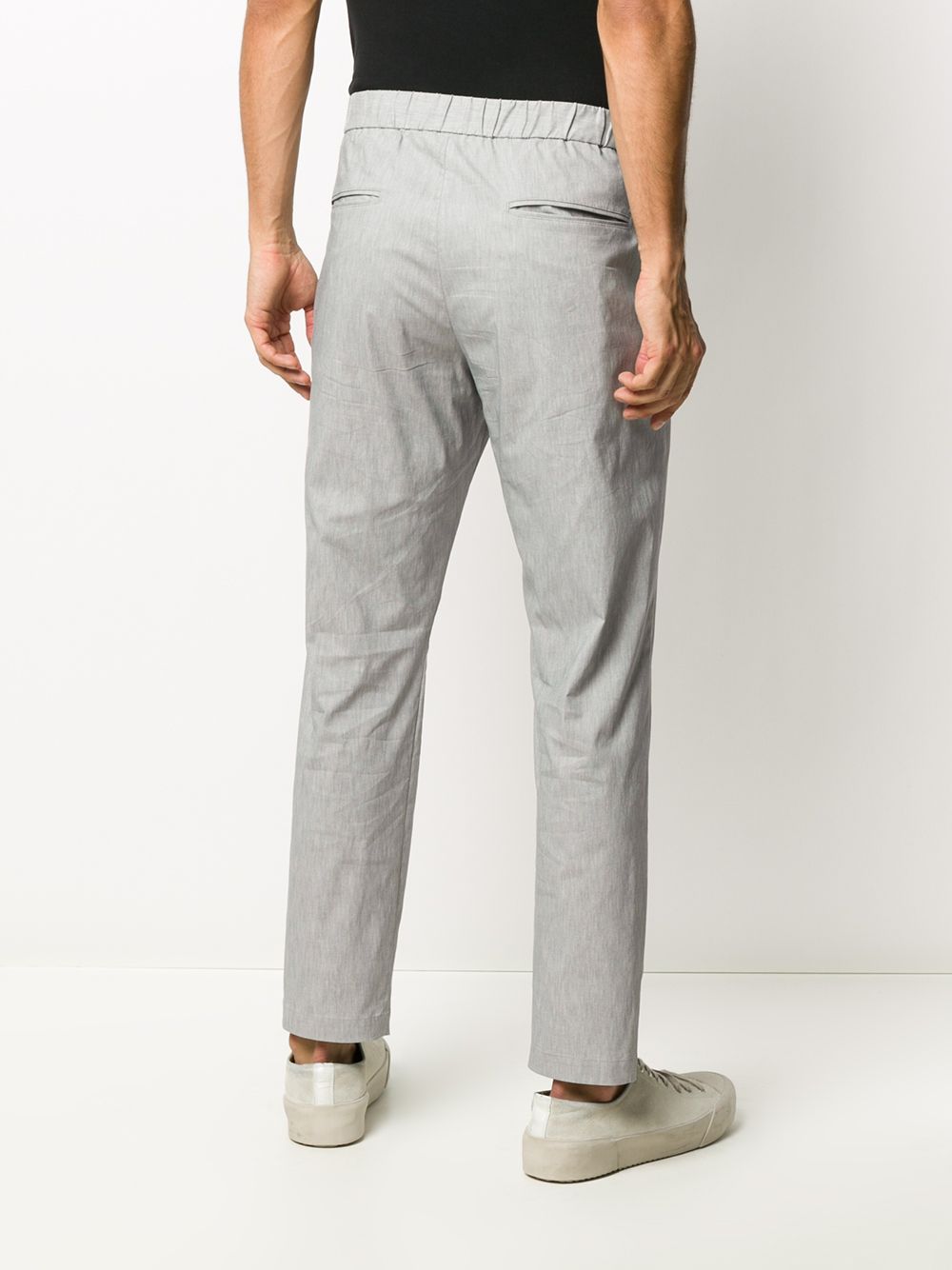 фото Attachment drawstring-waist slim-fit trousers