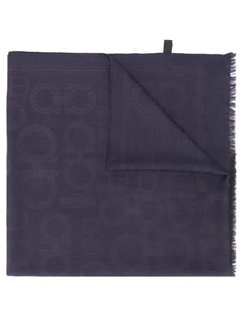 Ferragamo Gancini jacquard scarf