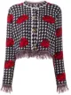 Image 1 of Versace knitted rose jacket