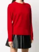 Versace safety pin detail jumper
