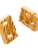 Versace Greca gold-tone earrings