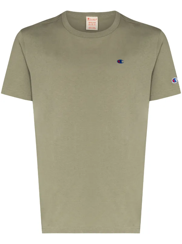 champion embroidered logo tee