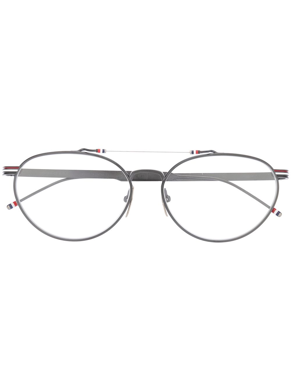 фото Thom browne eyewear очки в овальной оправе