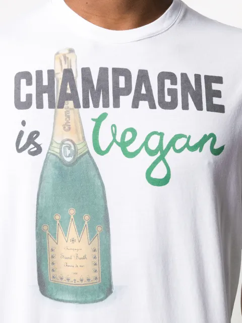 Mc2 Saint Barth Vegan Champagne T Shirt Farfetch