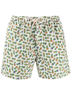 Avocado swim shorts top
