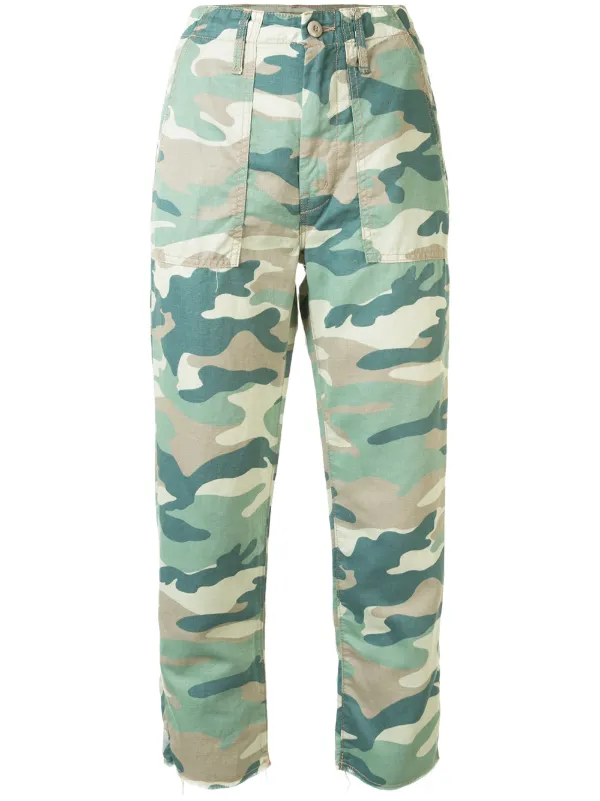 mother camouflage jeans