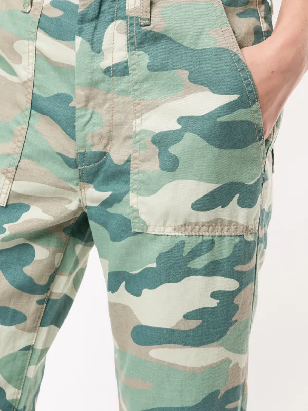 mother camouflage jeans