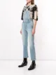 Mother wide-leg denim dungarees