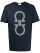 Image 1 of Salvatore Ferragamo Gancini-print short-sleeve T-shirt