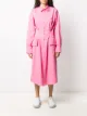 Natasha Zinko pleated-waist midi shirt dress