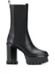 Image 1 of Versace Greca embossed platform boots
