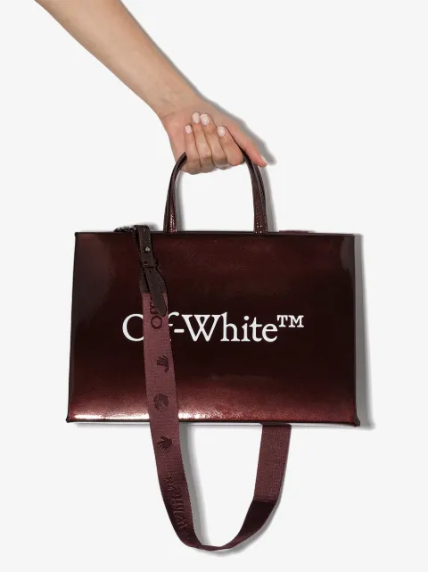 off white box tote