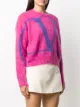 Valentino VLOGO intarsia jumper