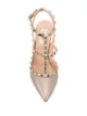 Valentino Garavani Rockstud 100mm caged pumps