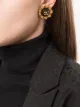 Image 2 of Chanel Pre-Owned sun motif CC earrings