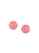Image 1 of Chanel Pre-Owned 1996 CC button earrings