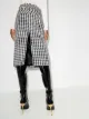 Off-White houndstooth-print pencil skirt