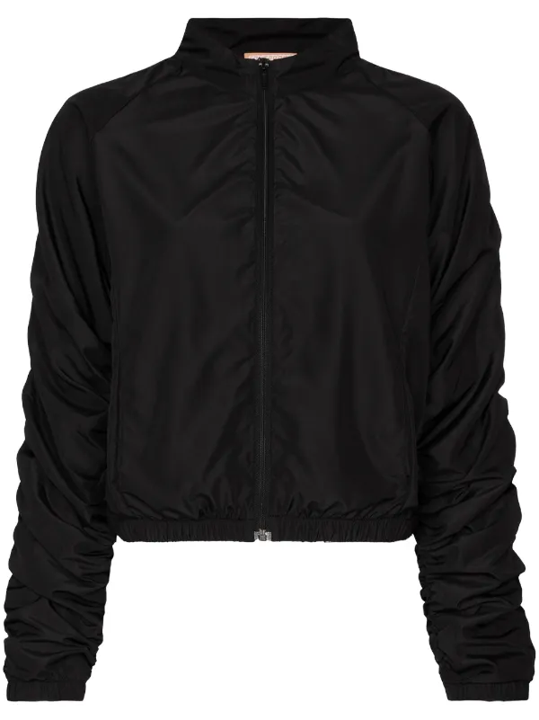 cropped tracksuit jacket