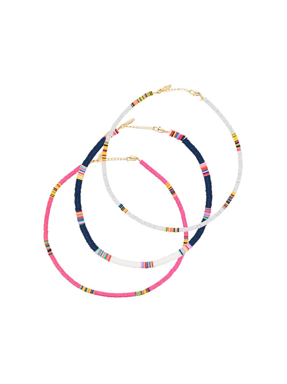 фото All the must beaded three-piece anklet set