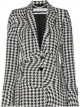Image 1 of Off-White houndstooth single-breasted blazer