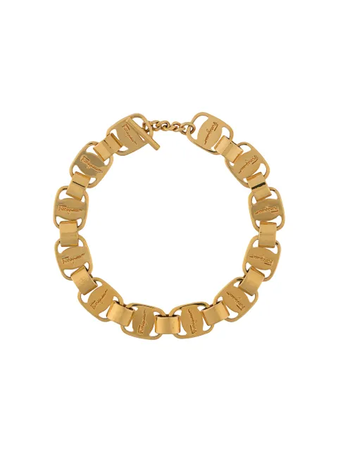 Ferragamo Pre-Owned pulsera con logo 1980