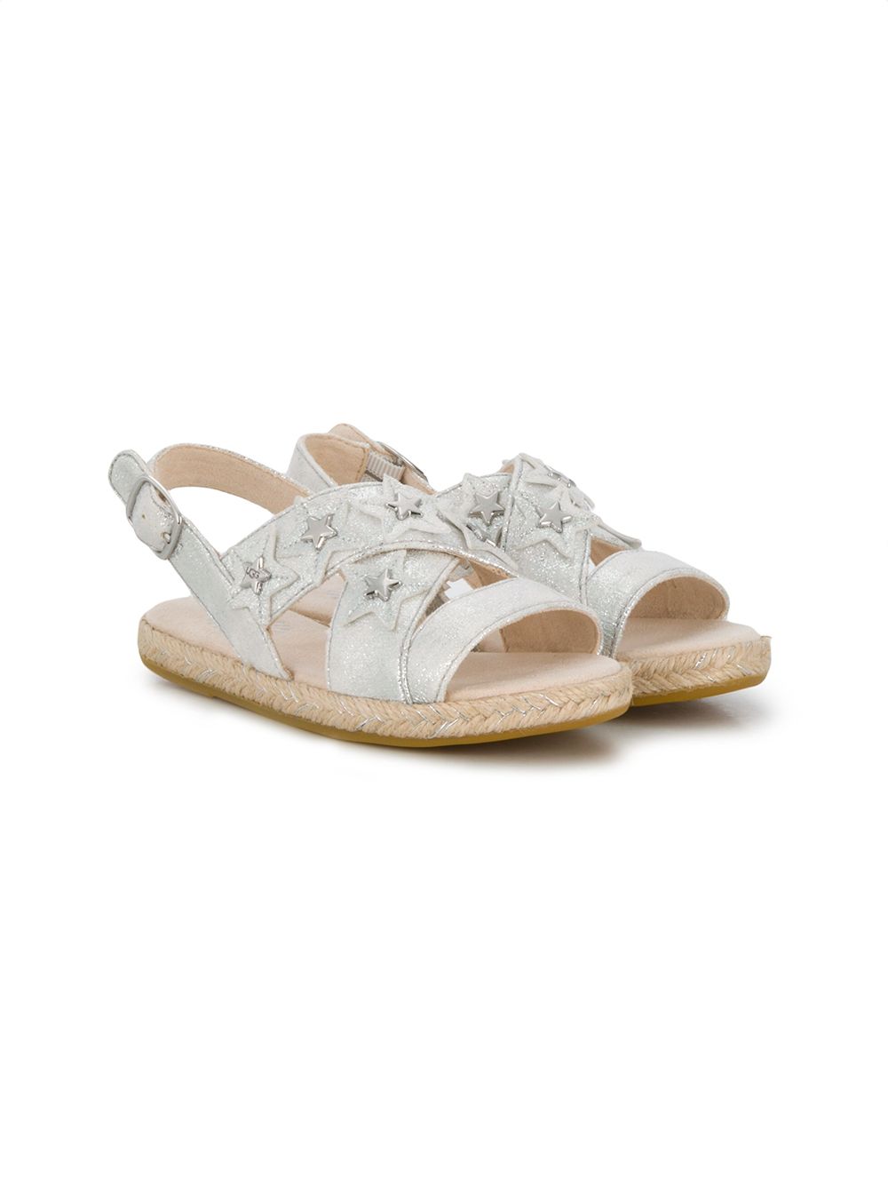 фото Ugg kids allairey star plaque detail sandals