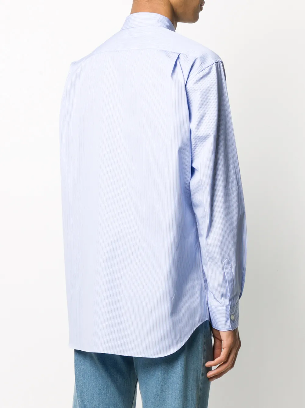 фото Comme des garçons shirt striped long-sleeve shirt