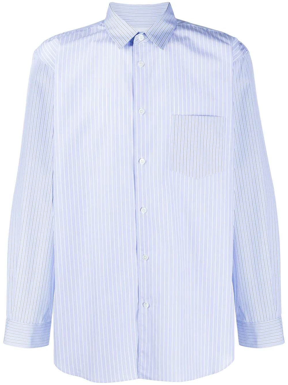 фото Comme des garçons shirt striped long-sleeve shirt