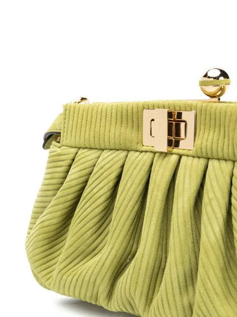 fendi peekaboo green suede