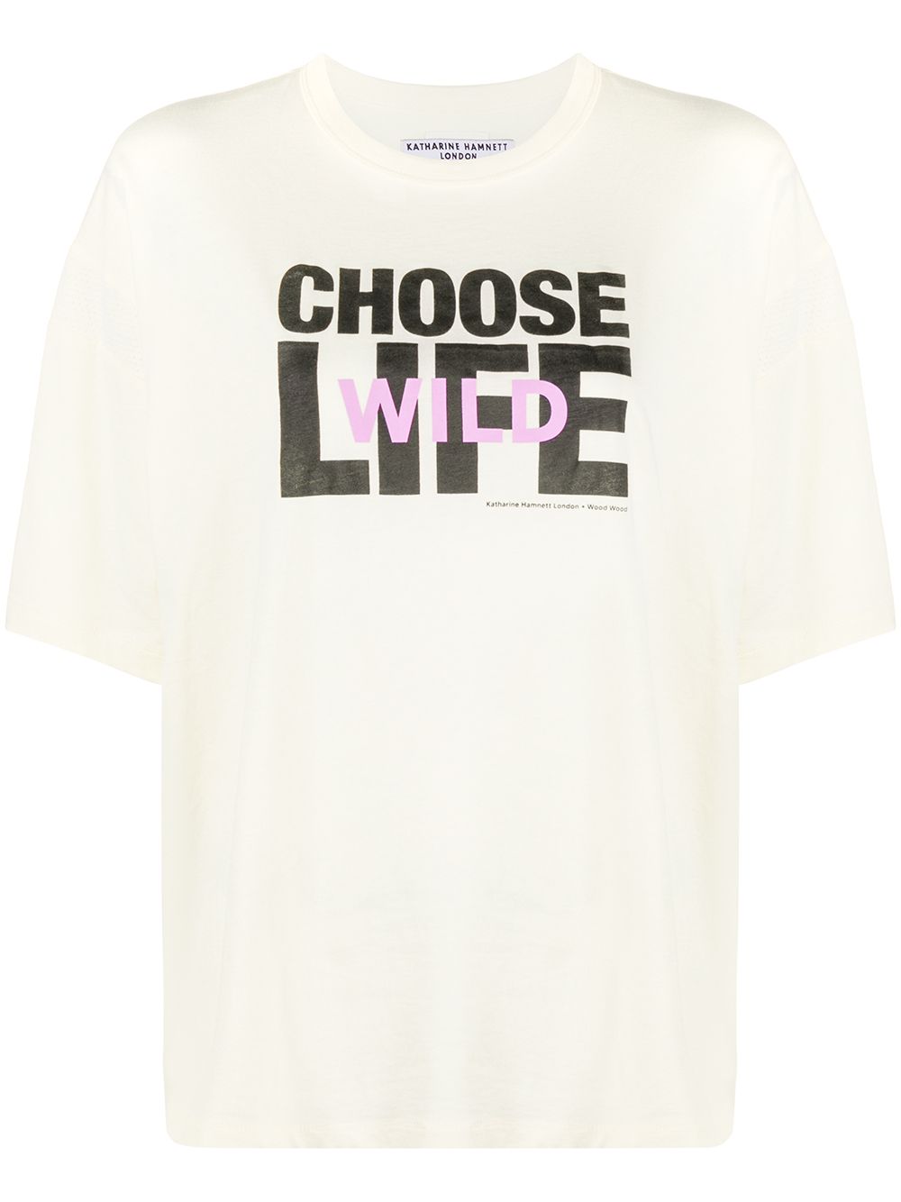 фото Wood wood choose life t-shirt