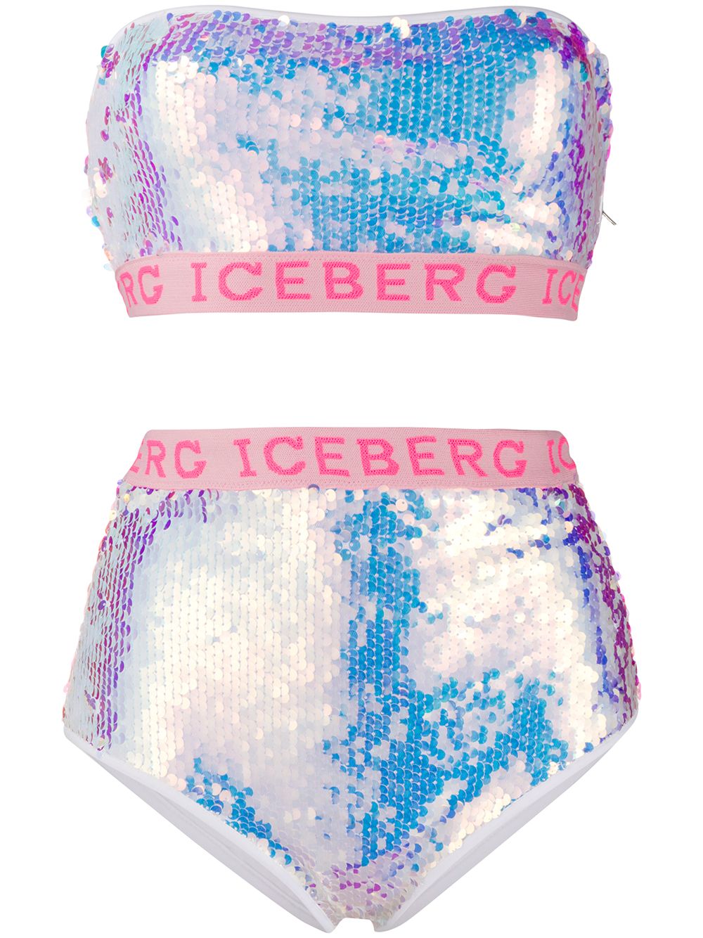 фото Iceberg бикини с логотипом и пайетками