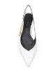 Versace safety pin flats