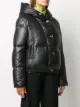 Versace signature-motif padded jacket