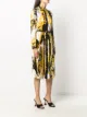Versace belted shirt dress
