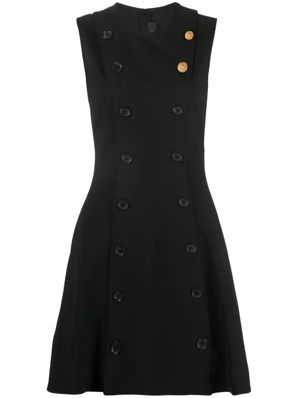 versace black mini dress