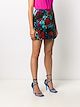 Versace floral-print skirt