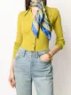 Image 2 of Versace Baroque print silk foulard