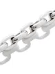 AS29 18kt white gold 18" bold links chain necklace