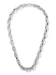 Image 1 of AS29 18kt white gold 18" bold links chain necklace