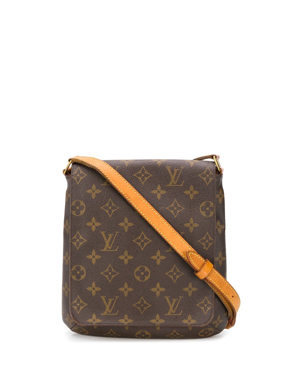 фото Louis vuitton сумка через плечо musette 2000-х годов с монограммой pre-owned