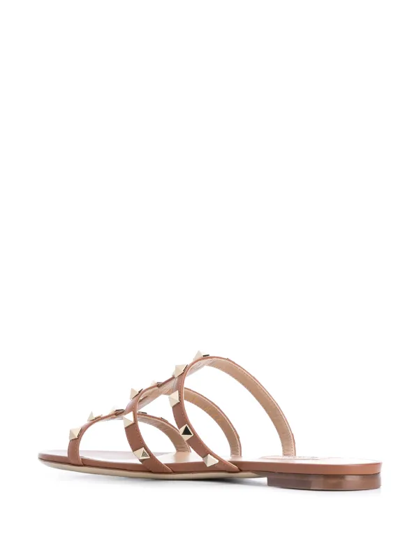 rockstud flat slide sandal