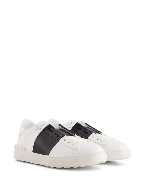 【関税&送料込】Valentino Garavani White Leather Royco Sneak Royco VLogo leather sneakers in white - Valentino Garavani