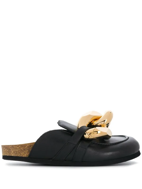 JW Anderson Chain Loafer Mules - Farfetch