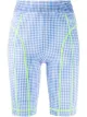 Image 1 of SJYP grid panelled cycyling shirts