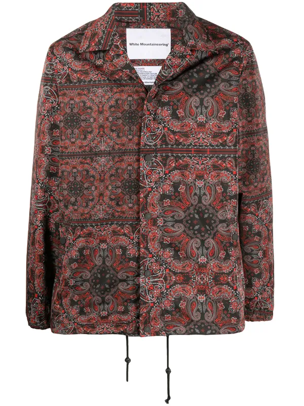white paisley jacket