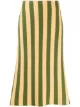 Image 1 of Sunnei striped midi skirt